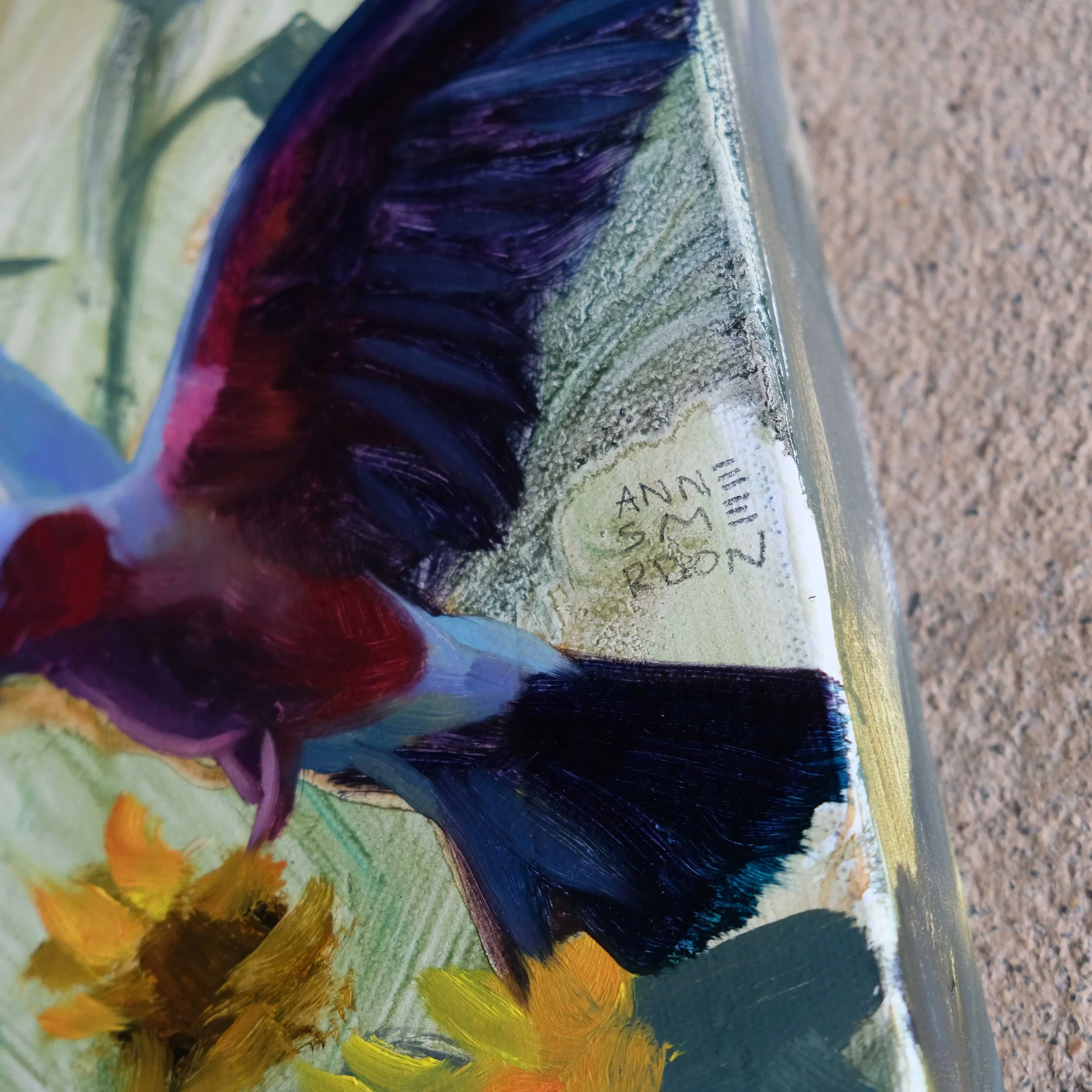 2025-galahs-in-sunflowers-detail-sign.jpg