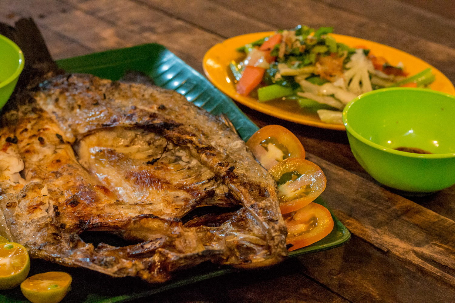 Grabbing A Fish Dinner Pulau Pangkor