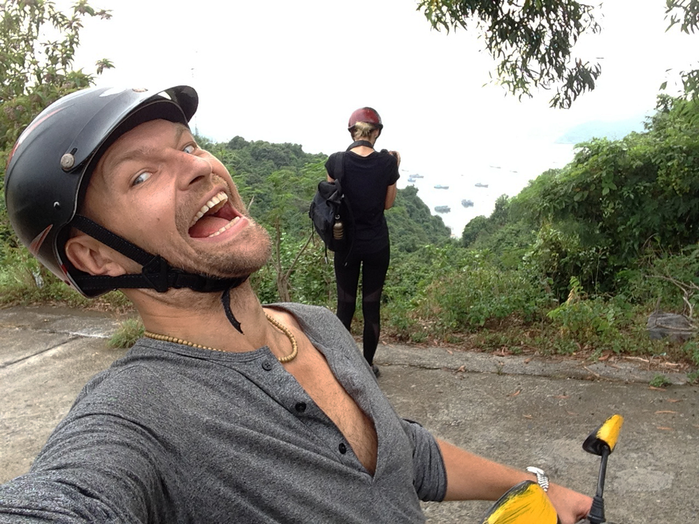 Motorbiking on Cat Ba