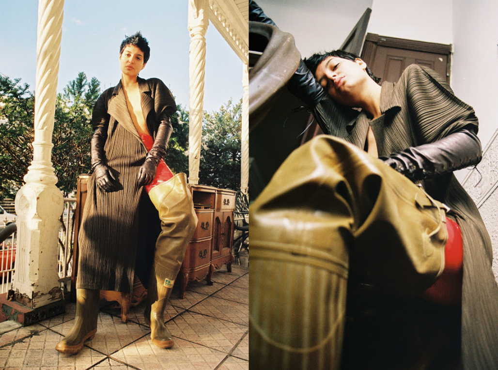 model: kiki hernandez stylist: christina campagna photographer: sara kouza