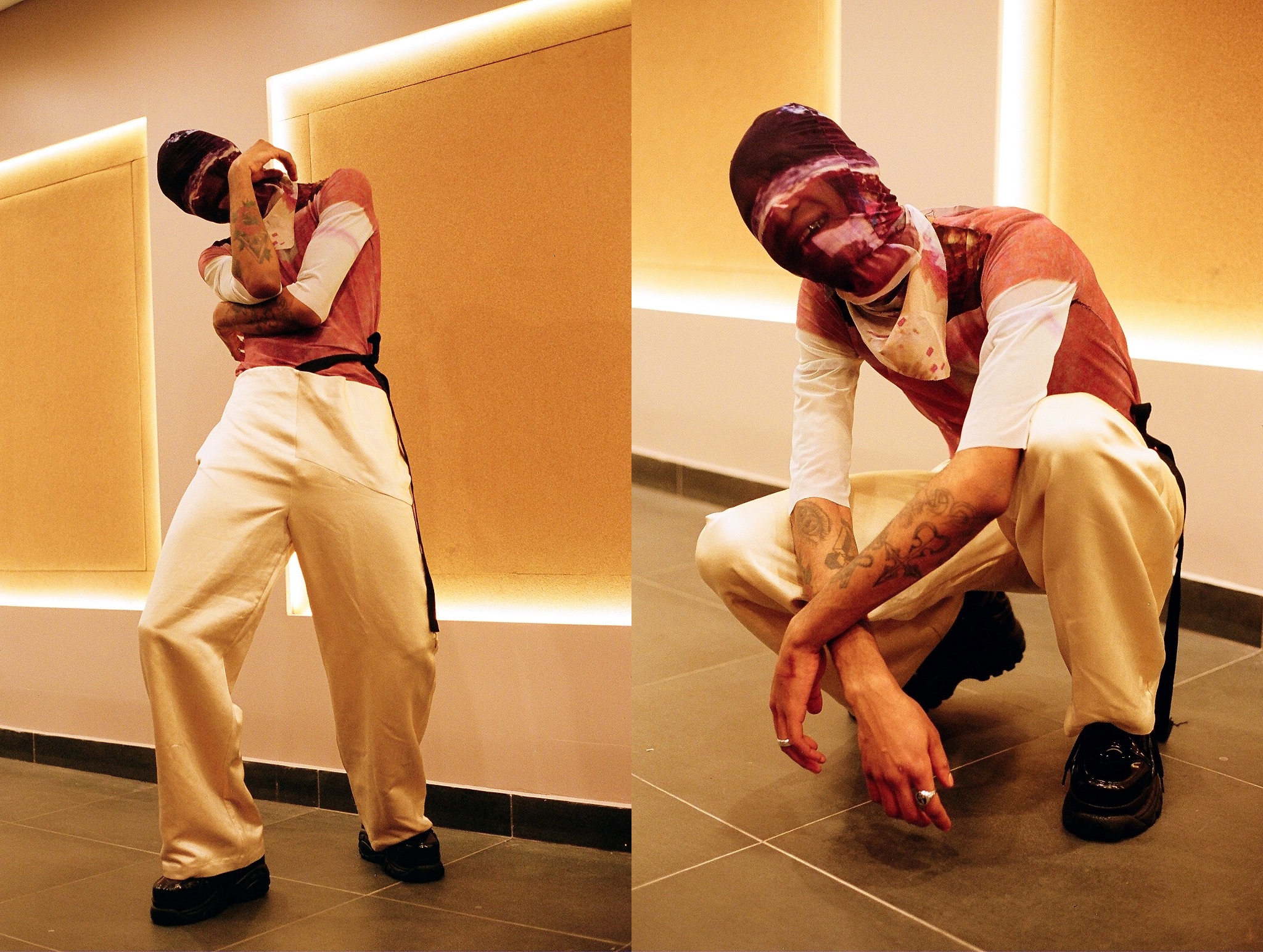 model: zeraj retalso stylist: raya sacco photographer: bobby banks styled in: Victoria Aguilar and the shoes are from Buffalo