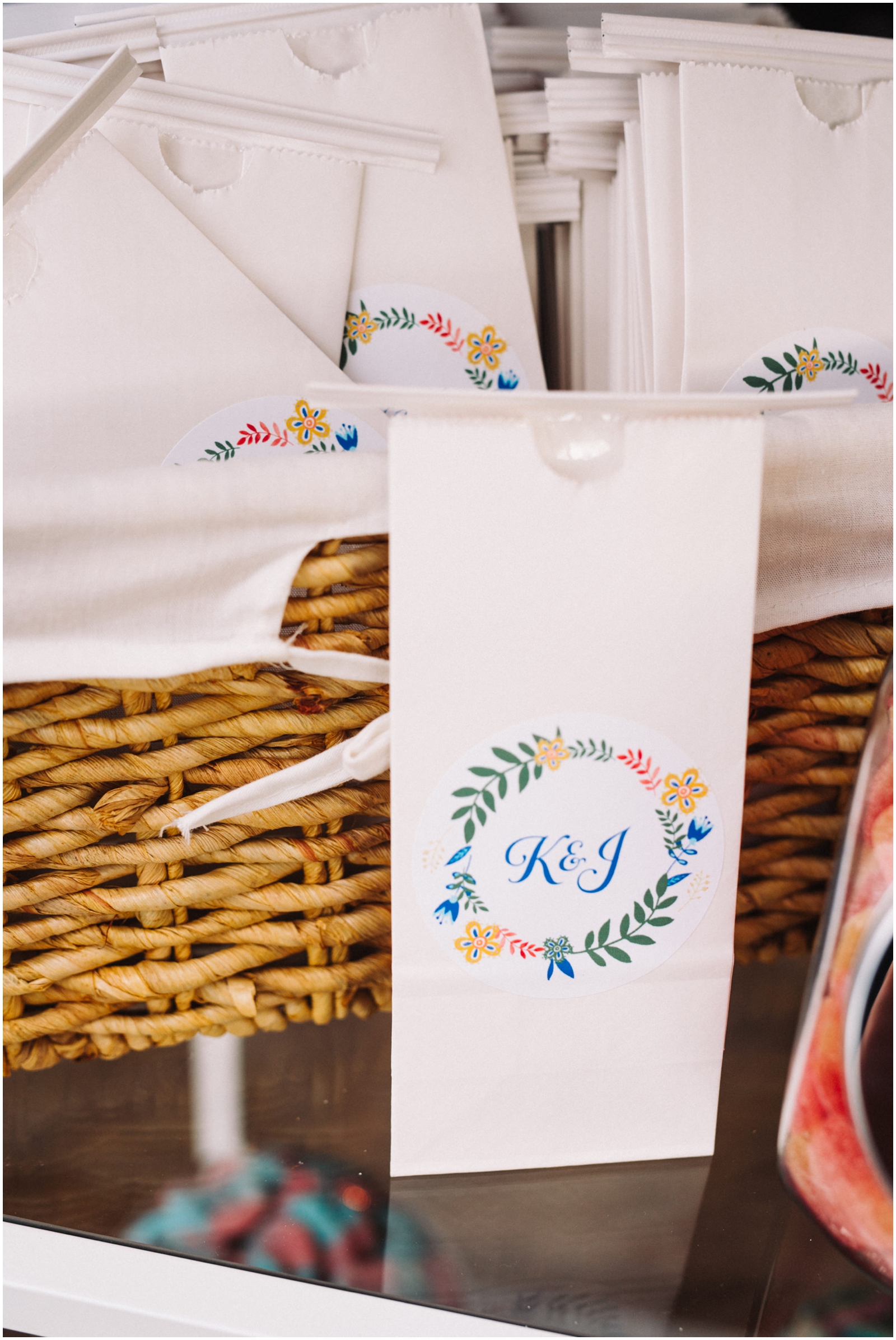 Wedding favor gift bags