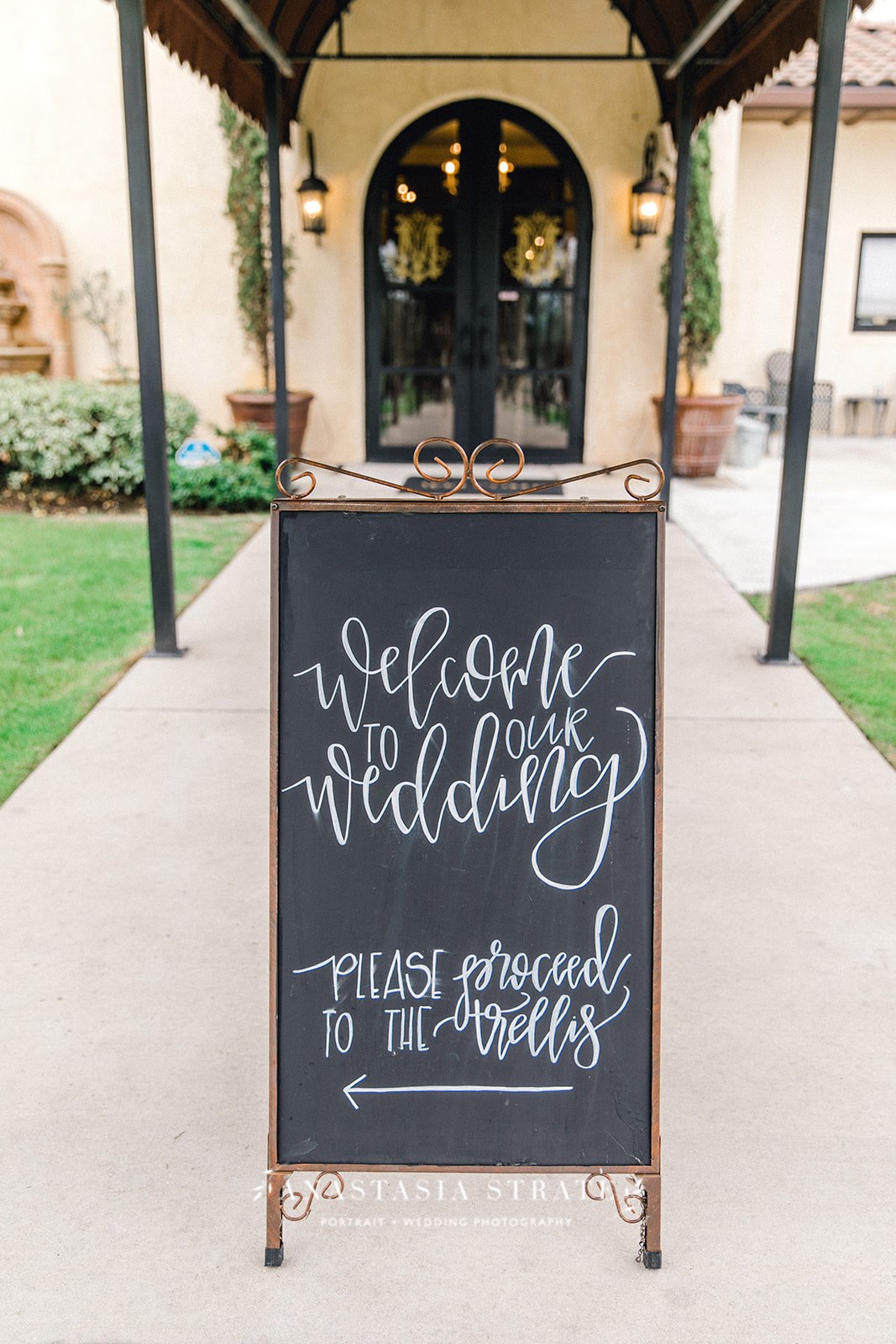  chalkboard wedding sign decor 