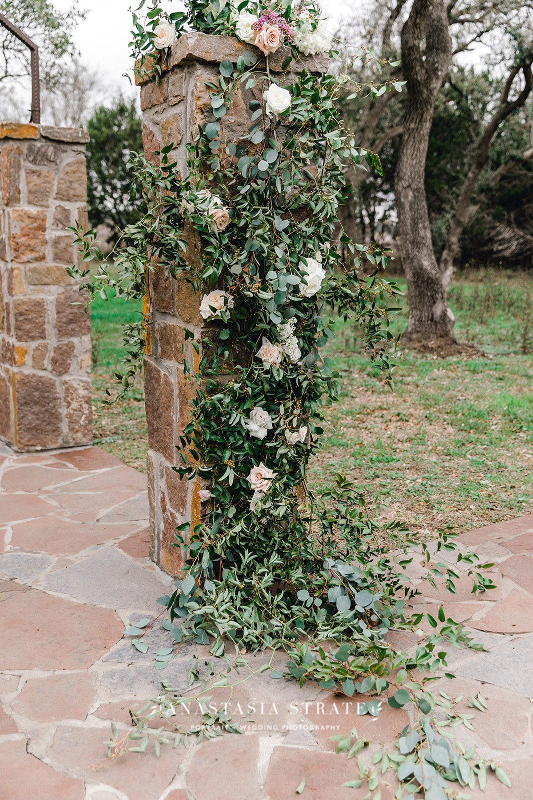  greenery wedding decor for Austin Wedding 