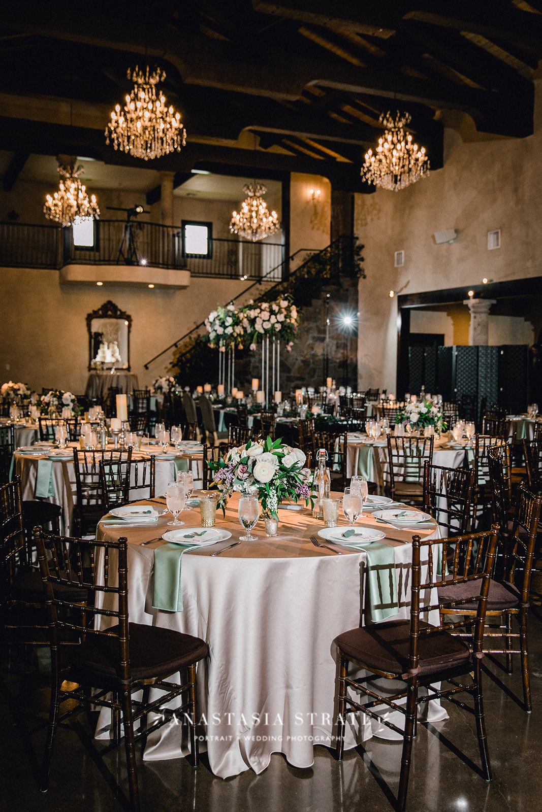  greenery wedding reception 