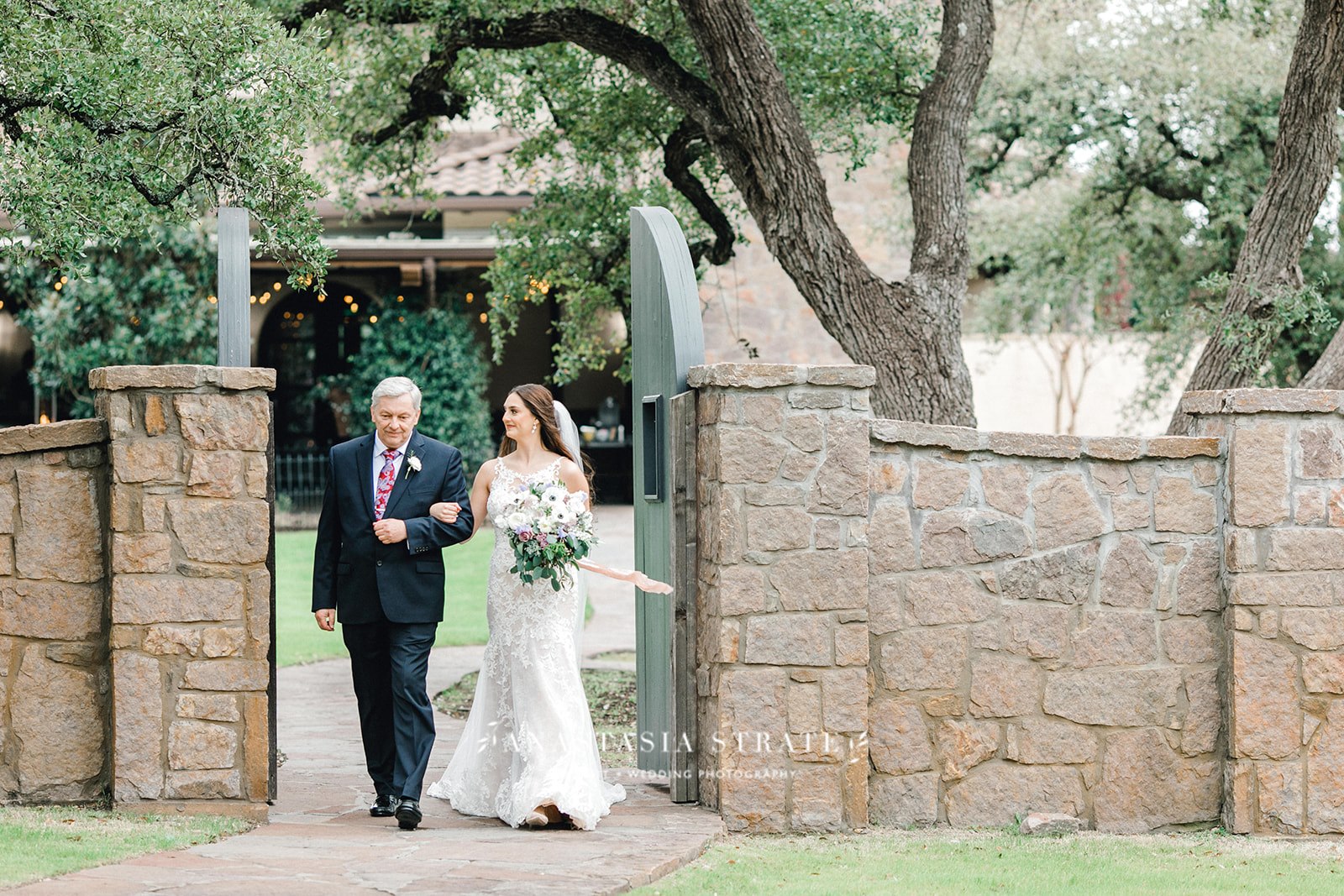 bride walking down the aisle