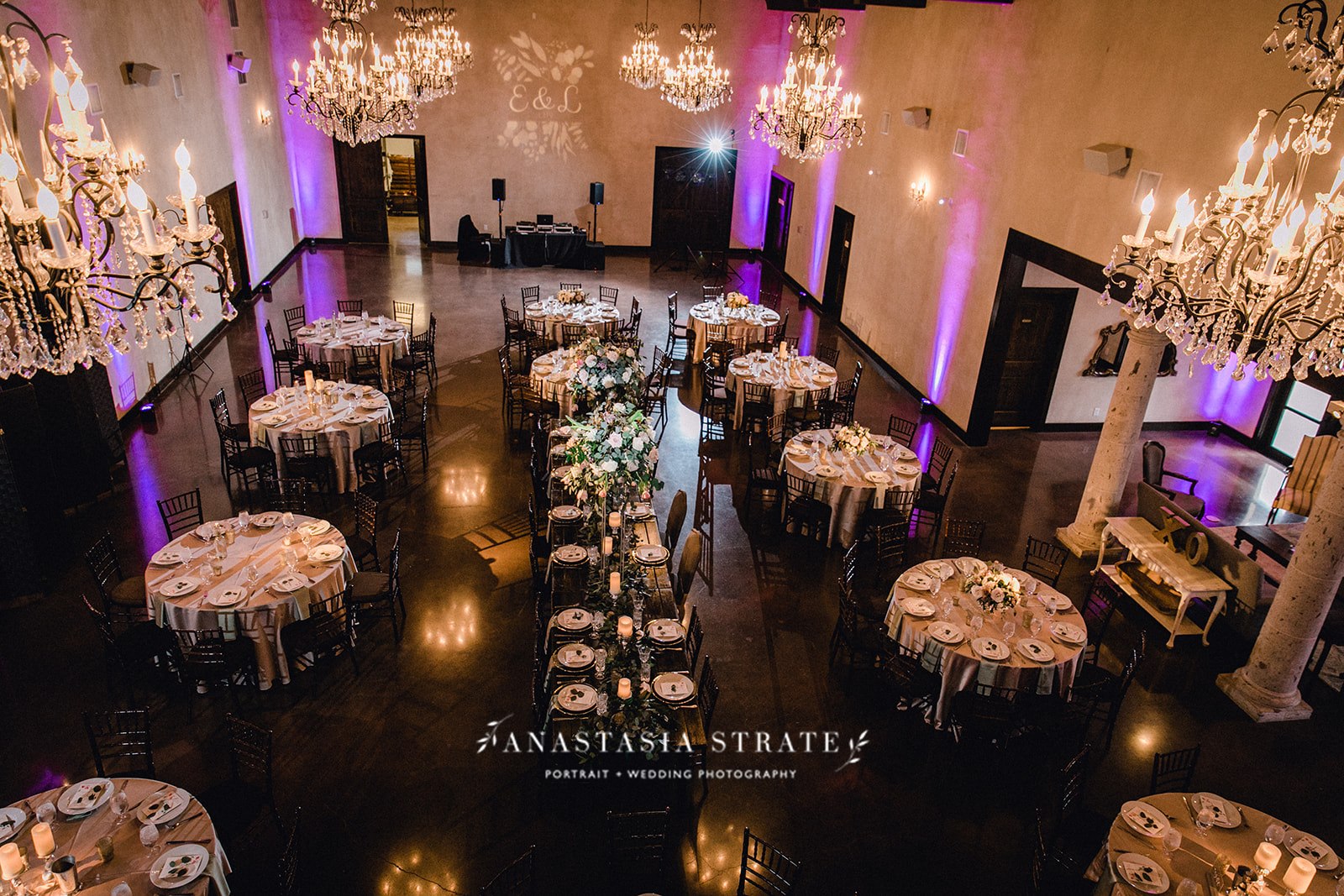 wedding reception layout