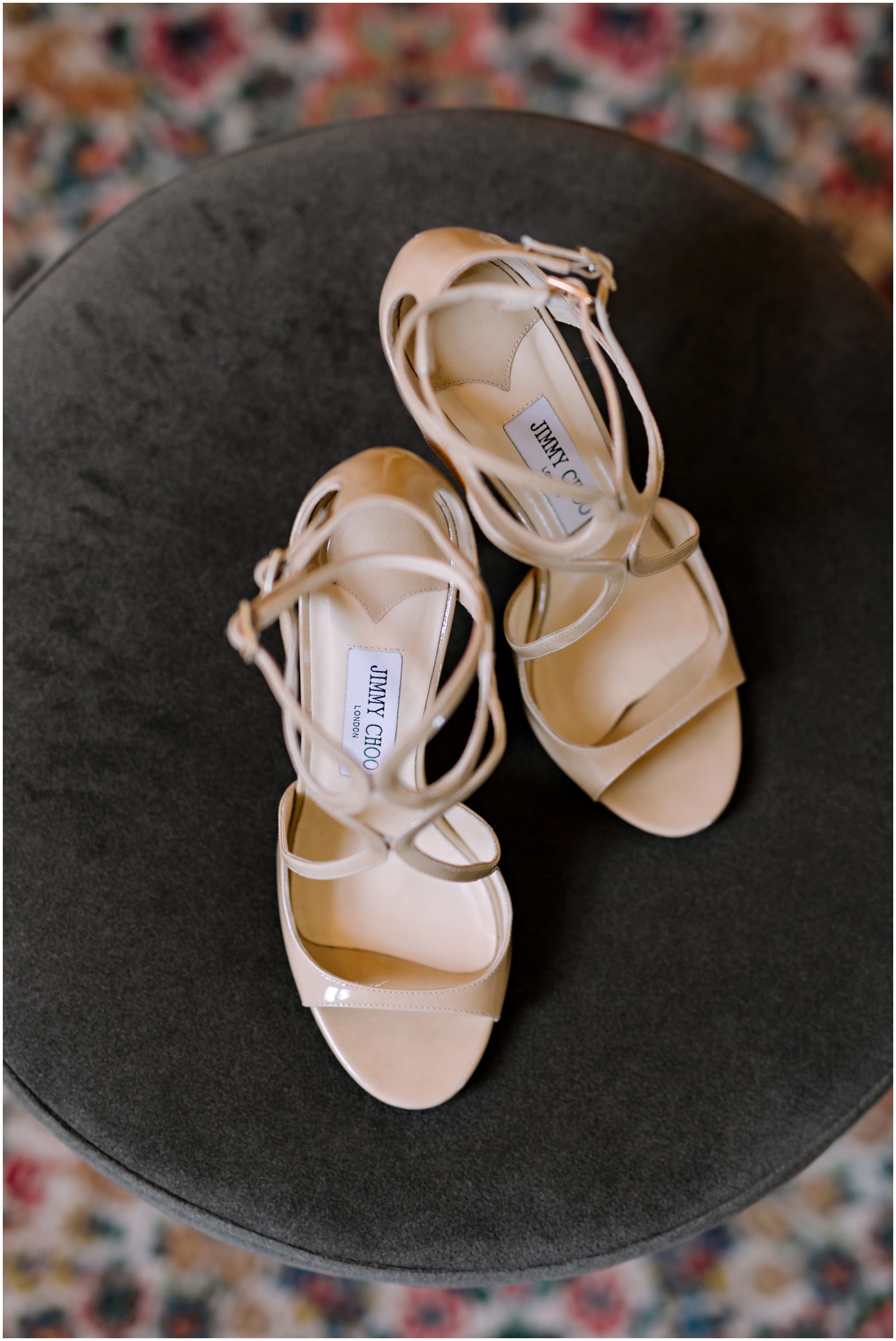 Bride’s wedding shoes