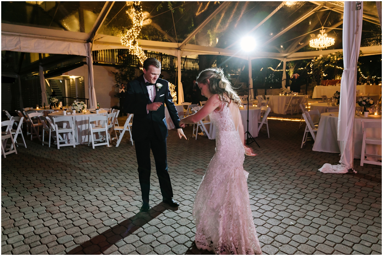 Wedding reception in Texas