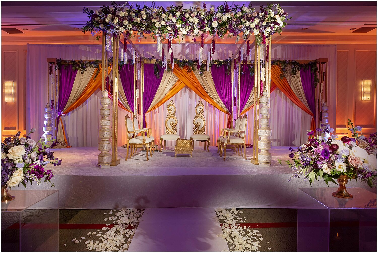  detailed shot of the wedding ceremony for Indian wedding 