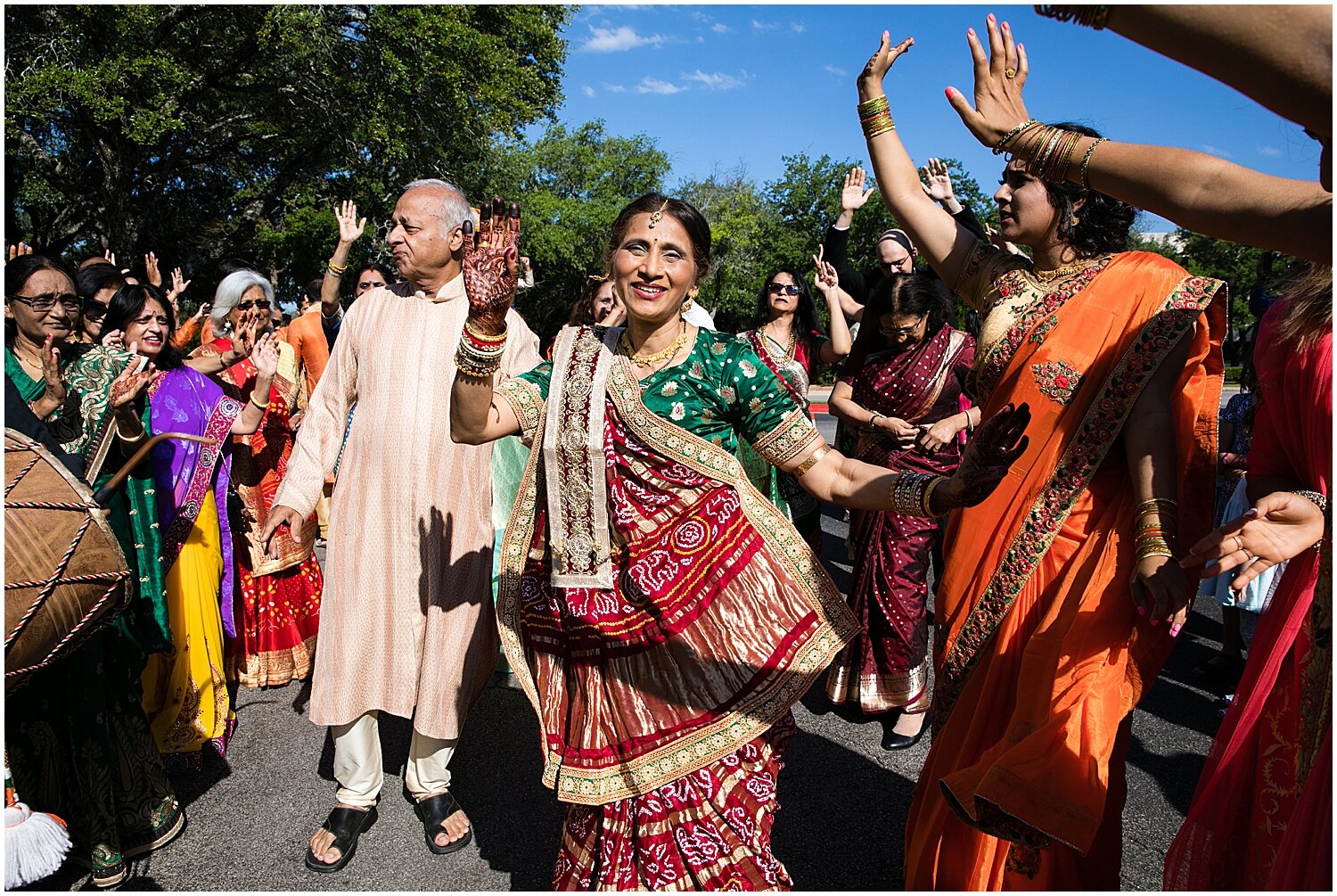  Indian wedding celebration 