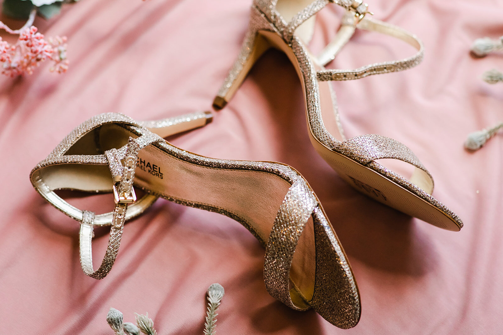 bride’s wedding shoes  