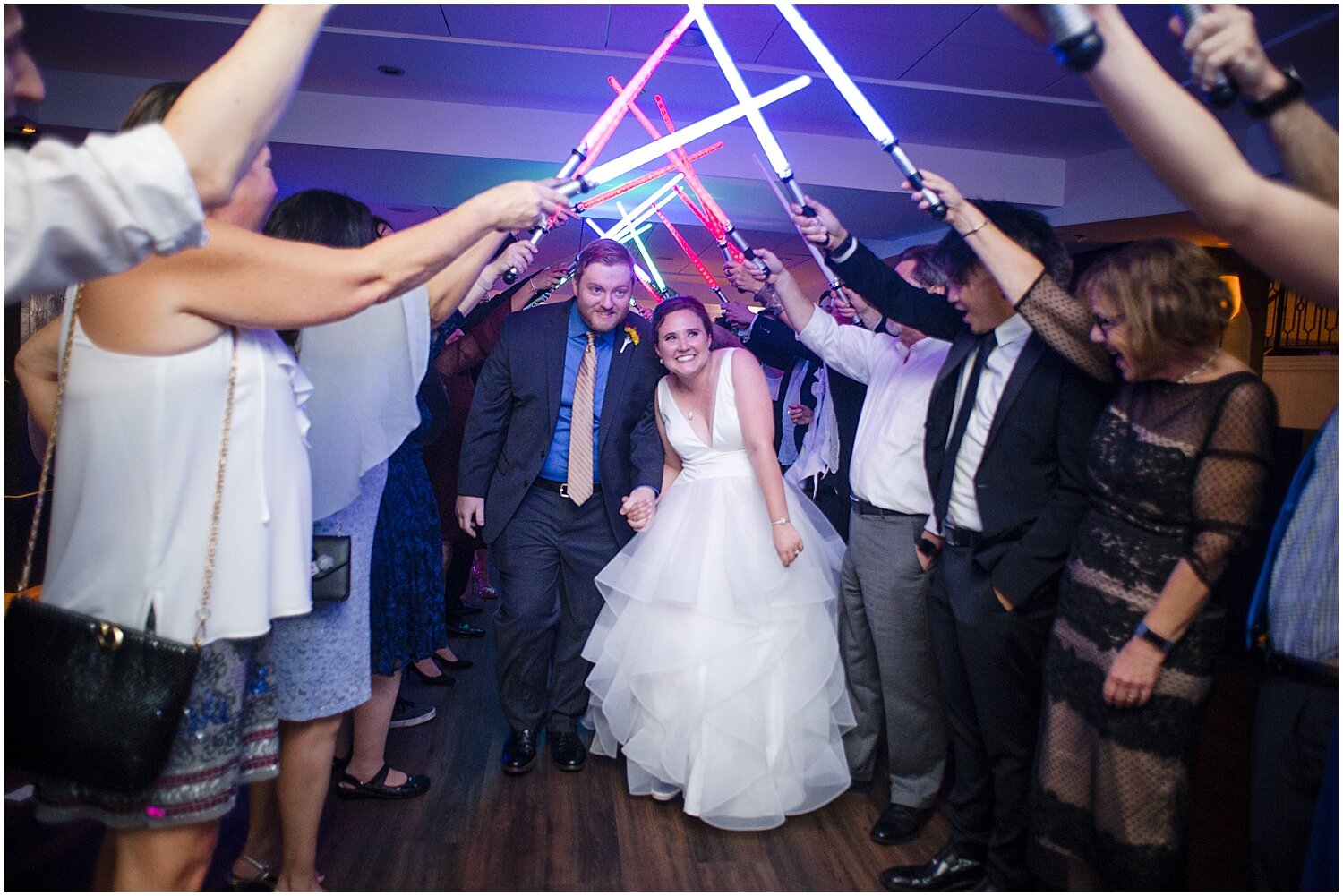  grand exit with light sabers 