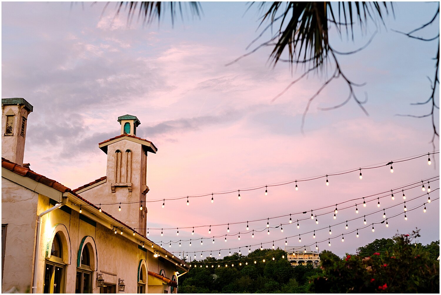  Villa Antonia during sunset 