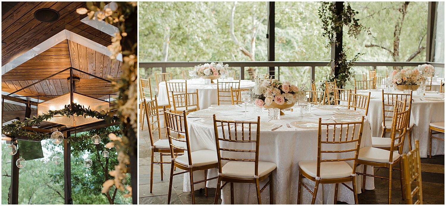  romantic wedding decor and table setting 