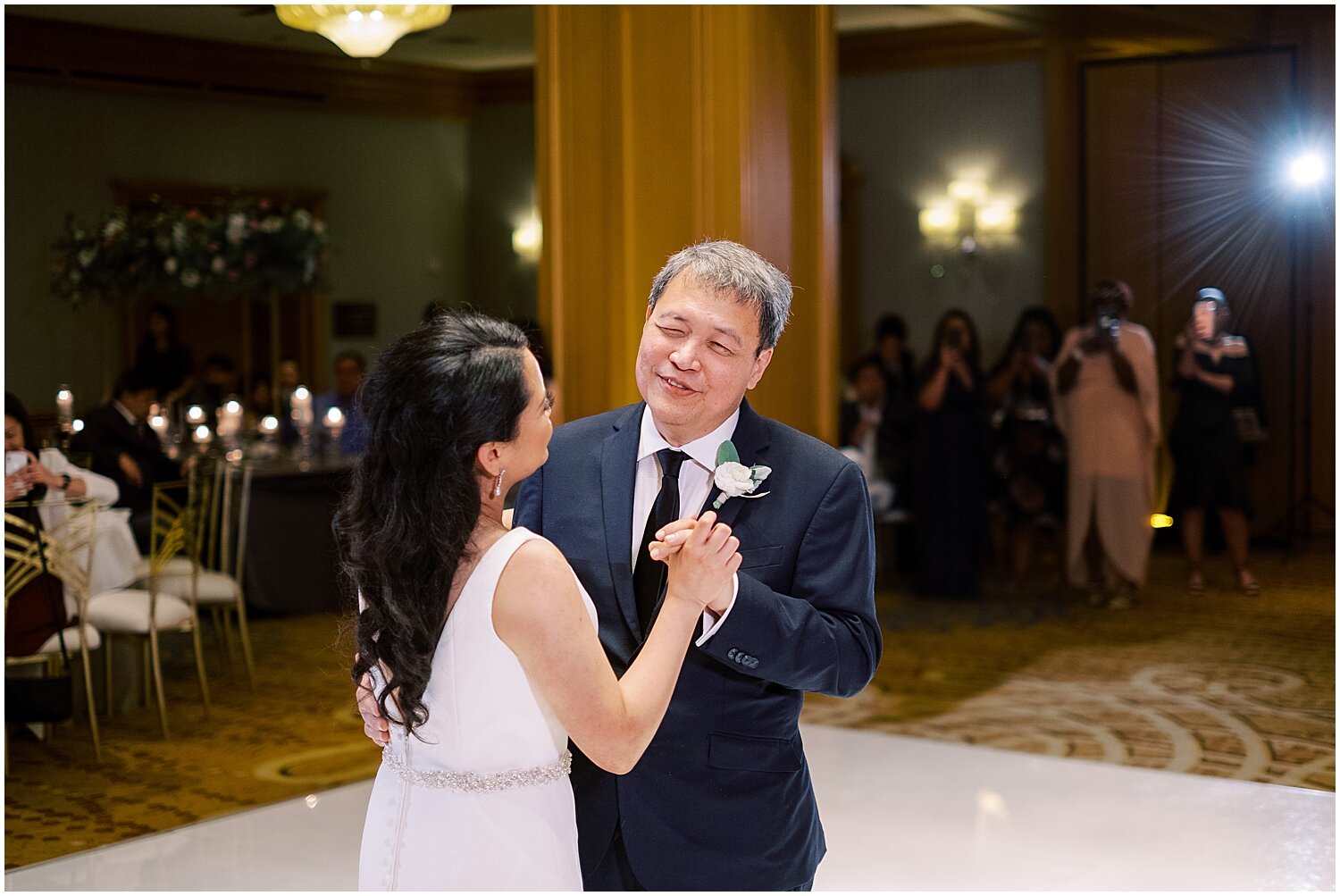  father and bride dance in Houston 