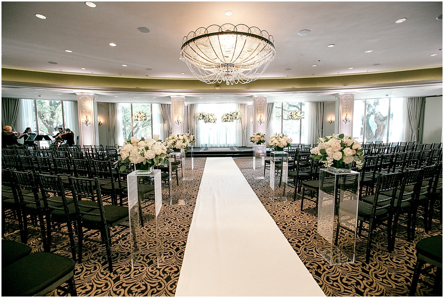  indoor wedding ceremony in Houston 
