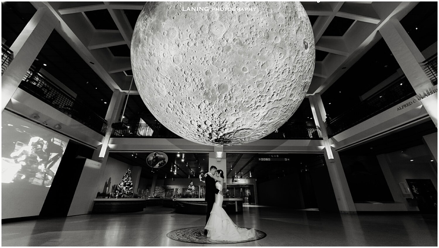  bride and groom on their wedding day 