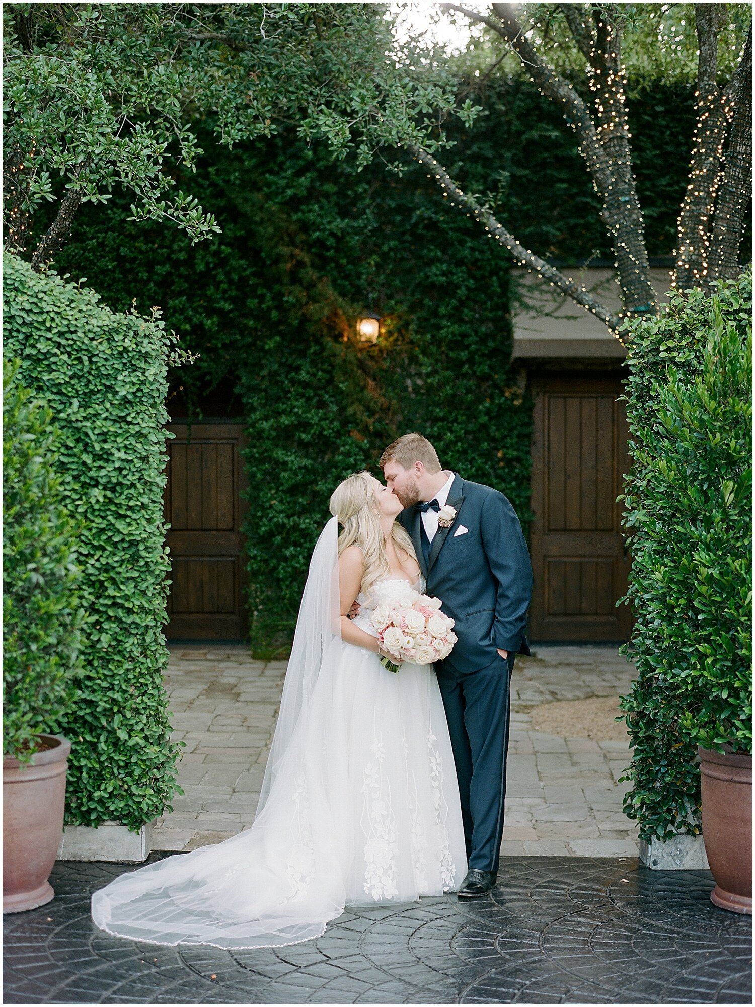  bride and groom portrait  