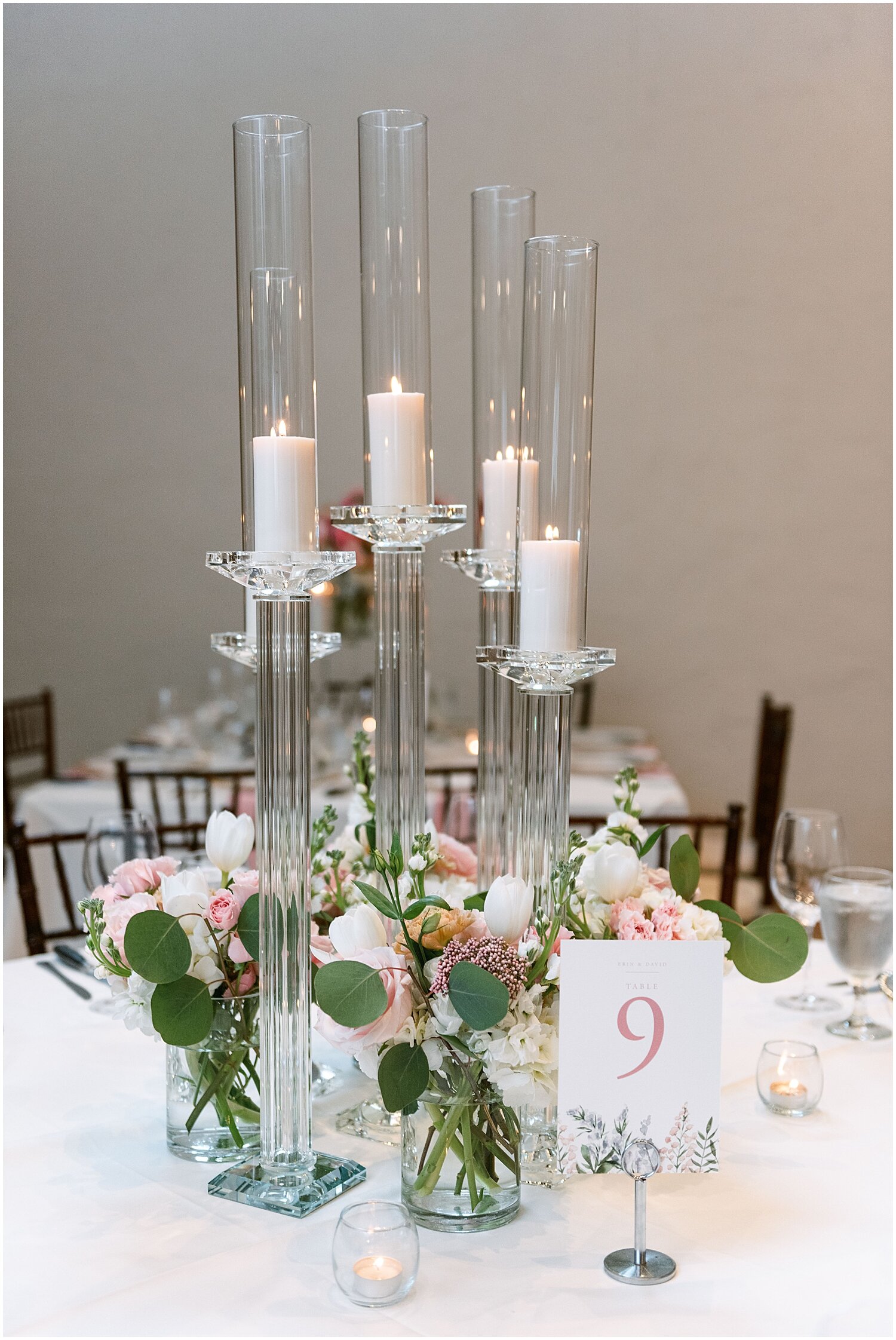  romantic candle wedding decor for centerpieces 