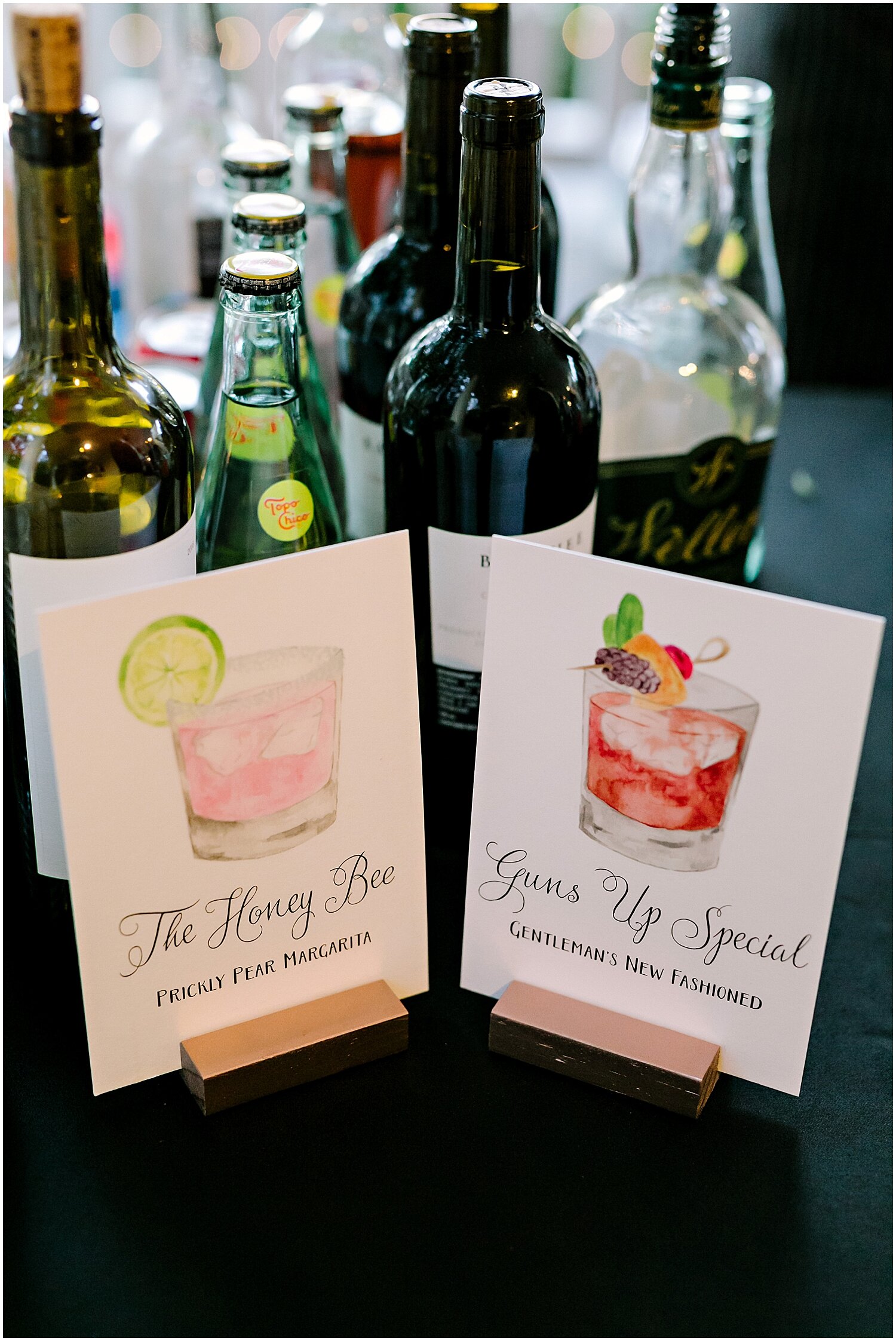  bride and groom’s signature drinks 