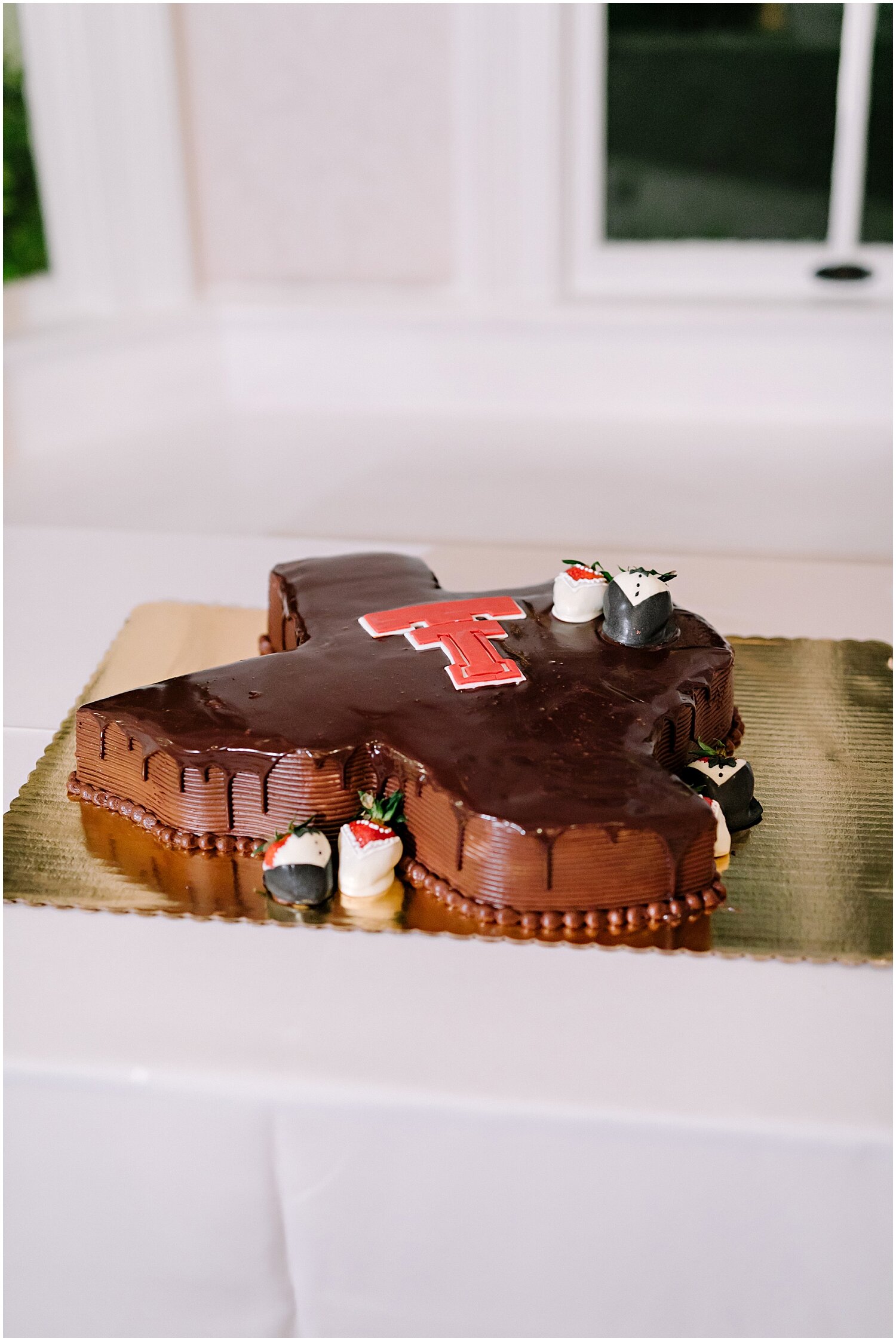  Texas themed wedding cake 