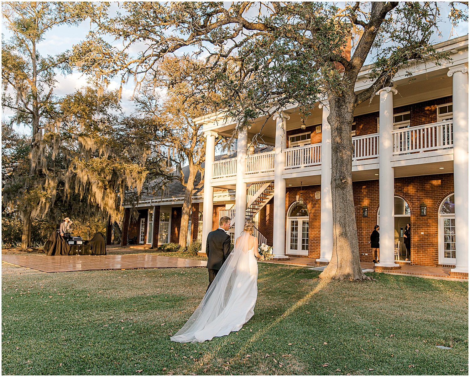  bride and groom at their Mansion at Colovista wedding 