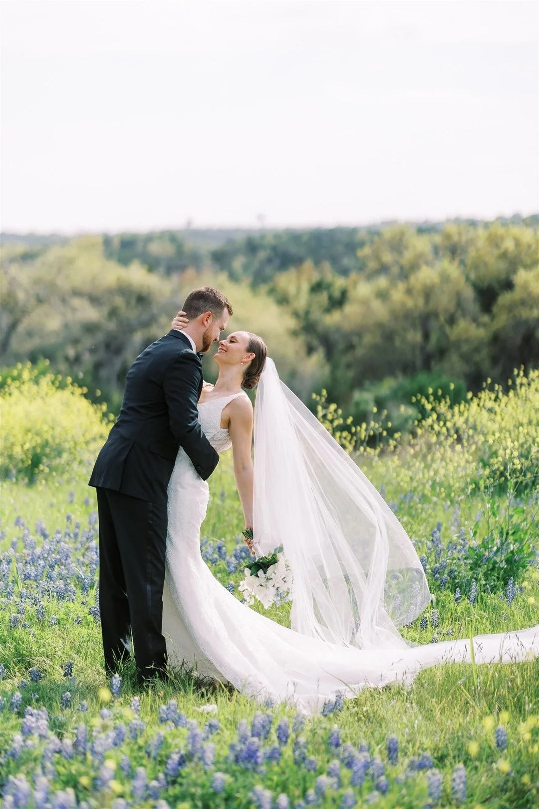 We've now seen the first bluebonnets of the season and just about jumped for joy!  Not only are they just beautiful little wildflowers that make you smile, but they can also be your "something blue" if you are one of the lucky spring brides