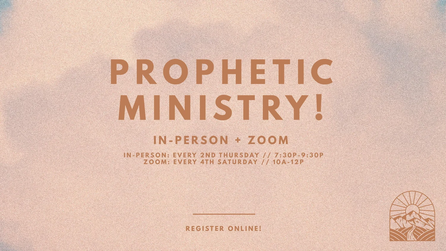 PROPHETIC — Convergence Church