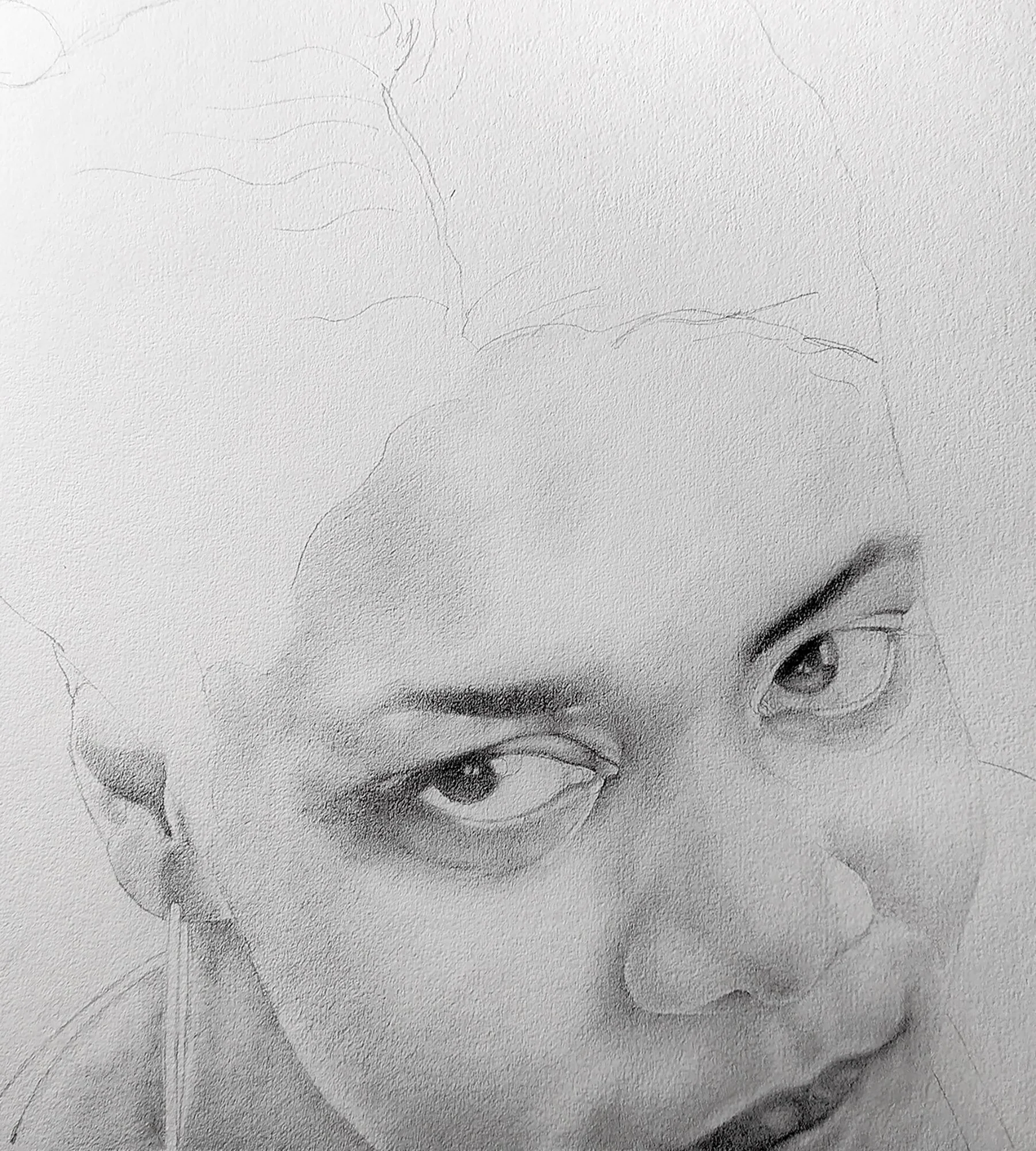 Custom pencil portrait