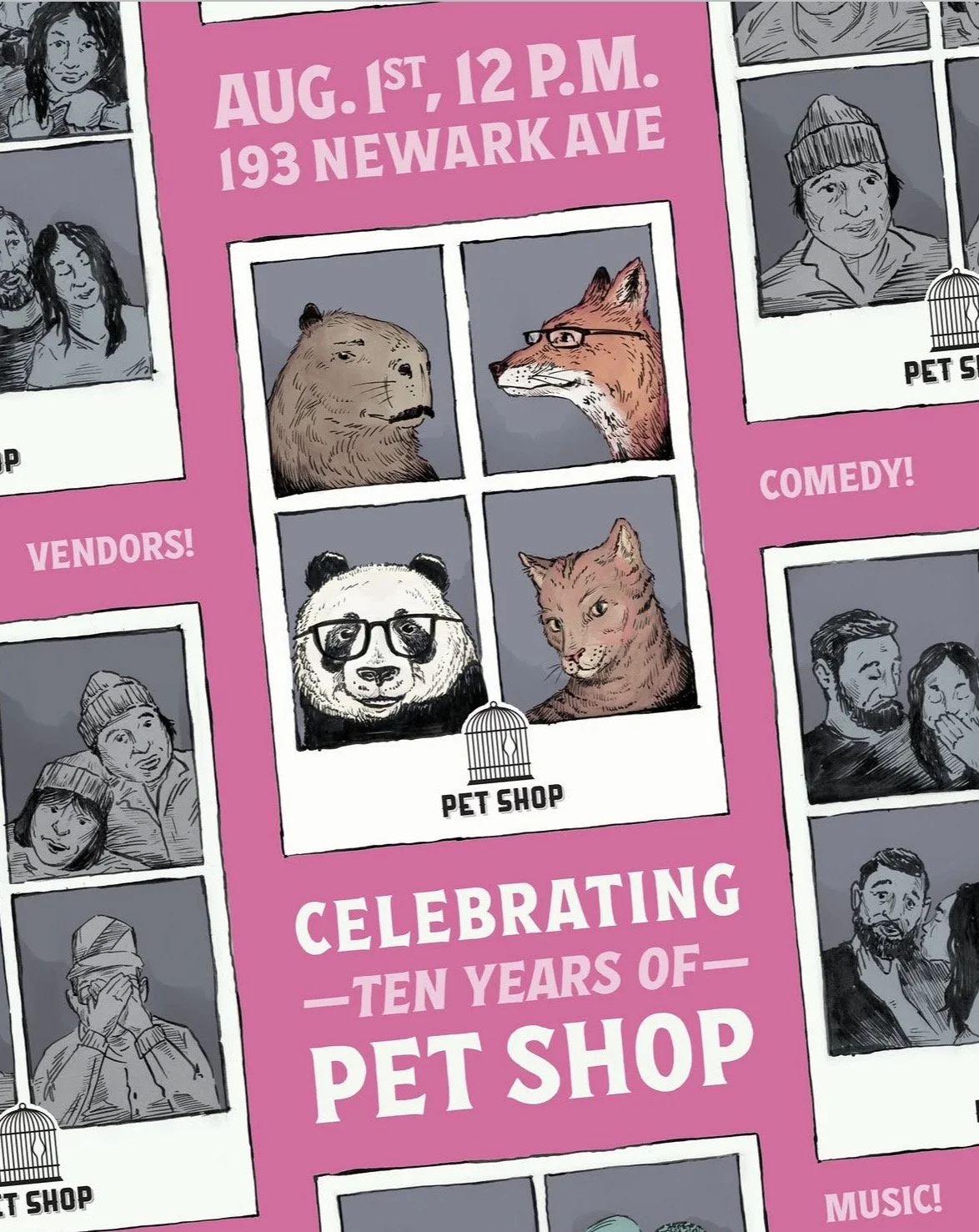 DJ Look At My Records at the Pet Shop 10th Anniversary Party (Jersey City, NJ)