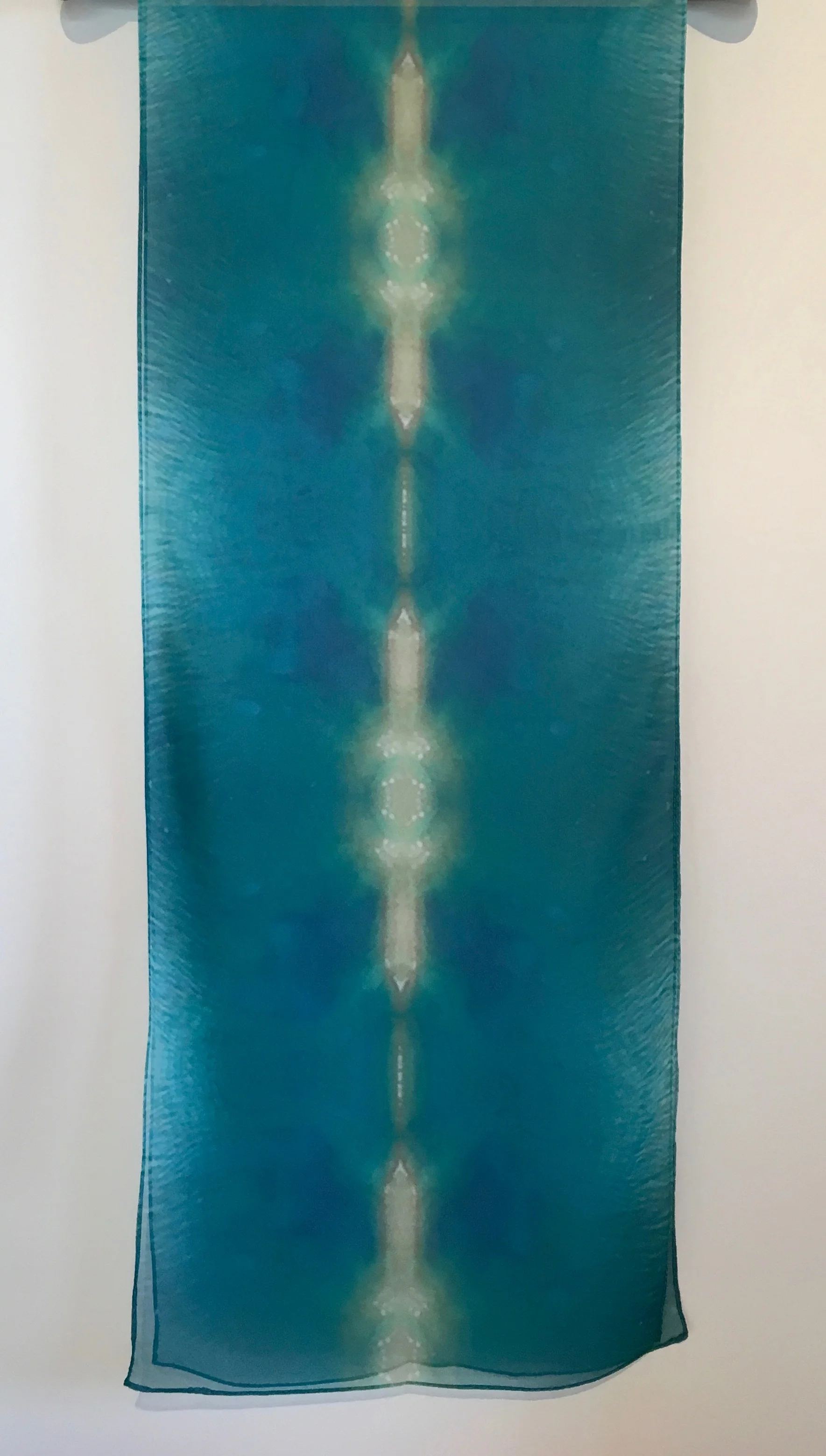 Kauai Coast Silk Chiffon Scarf