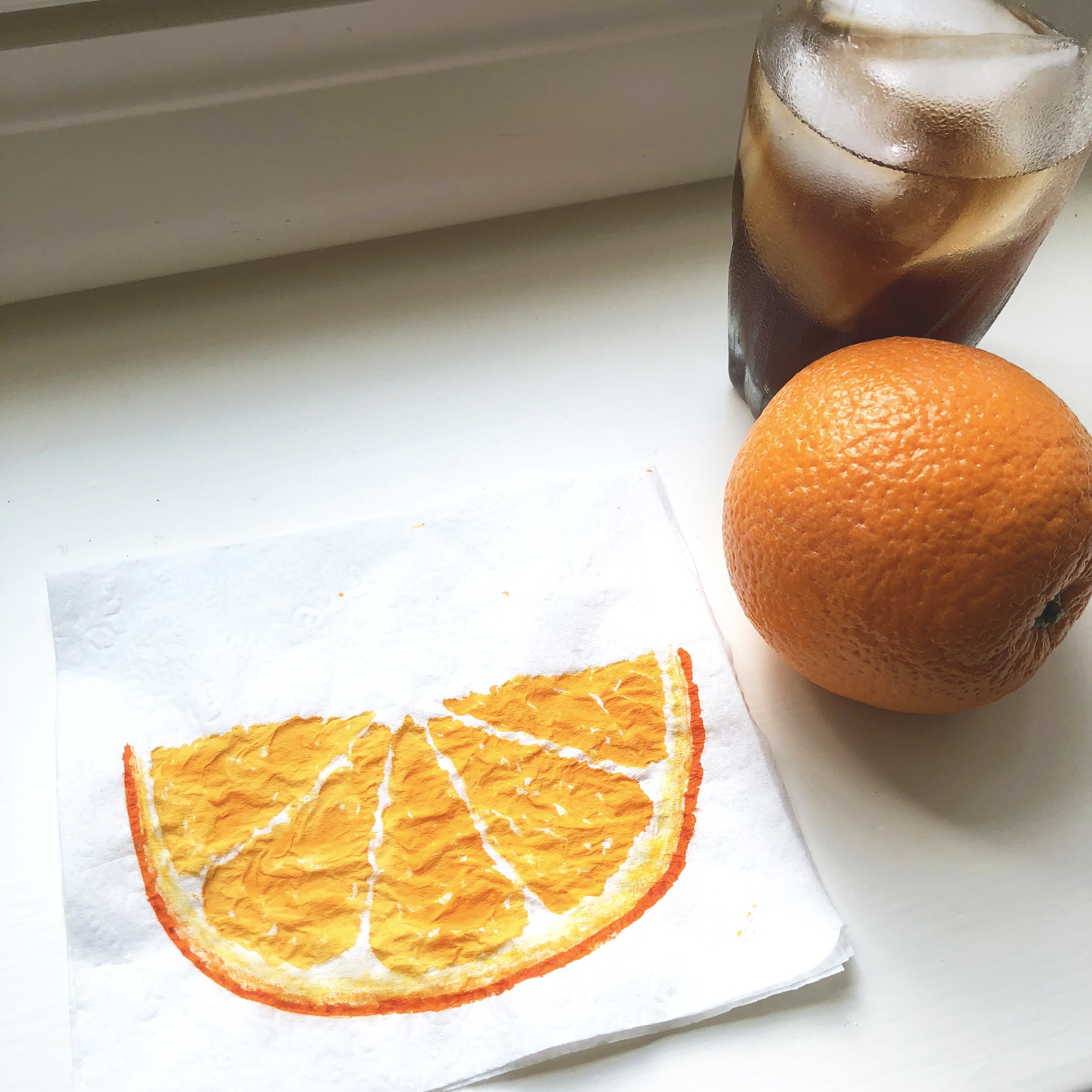Lunch napkin orange art.jpg