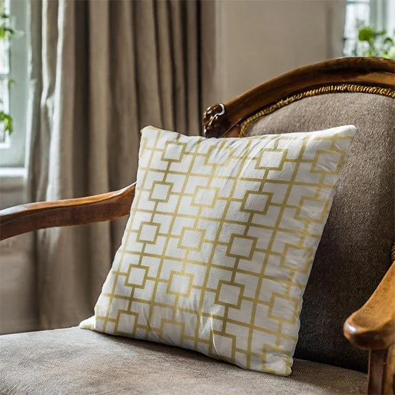 Sophisticated garden geometric seamless pattern perfect for home decor