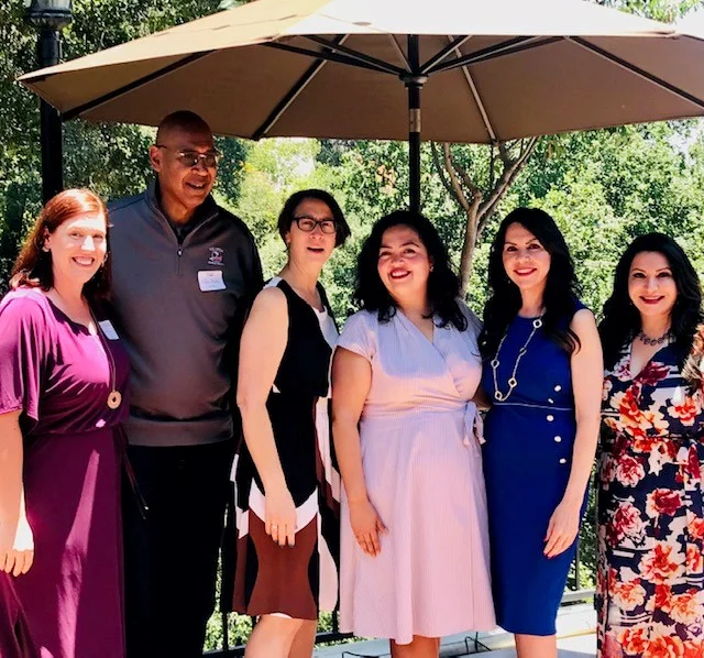 Tracy Van Houten, Assembly Members Chris Holden, Laura Friedman, Wendy Carrillo, Blanca Rubio and Senator Susan Rubio.jpg