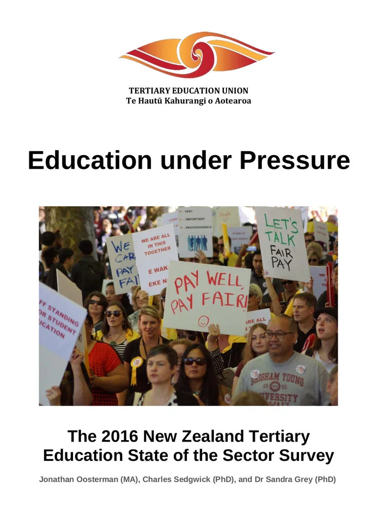 Increased pressure on staff to change grades: Tertiary Education Union