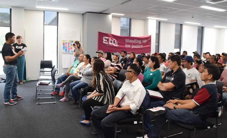 Labour: E tū to unionise Filipino construction workers