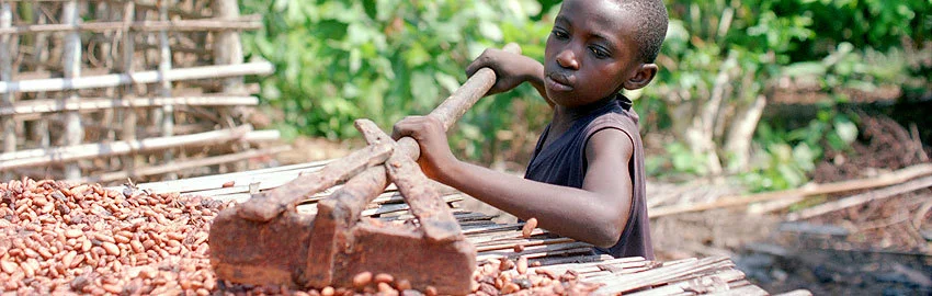 Campaign: For chocolate free of child-slavery!