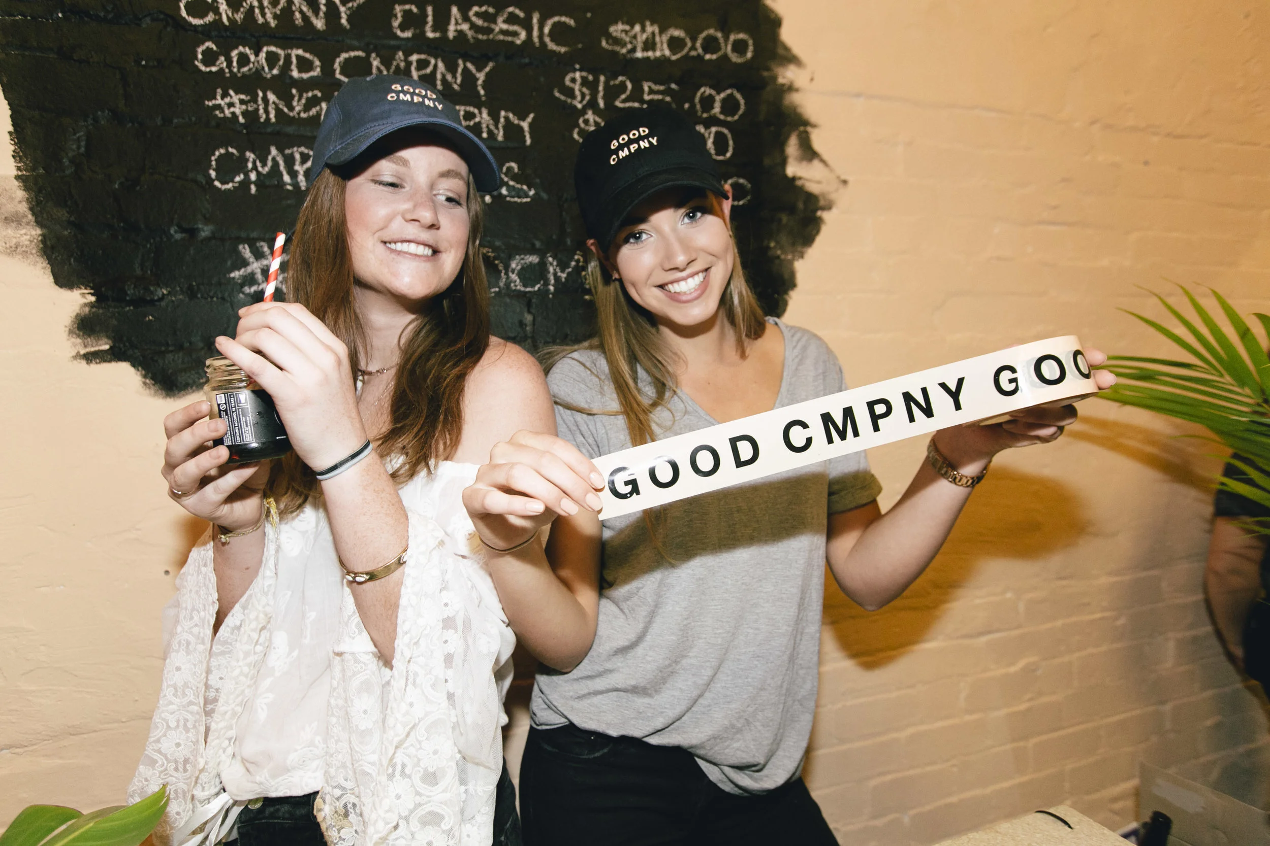 GOOD CMPNY Pop Up Launch Event