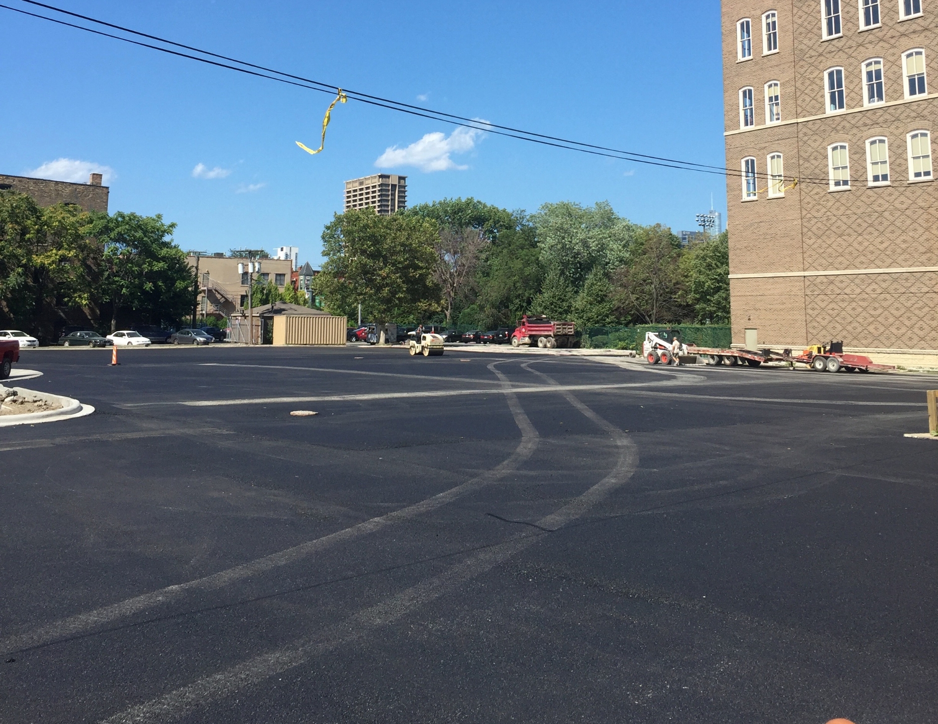 LARGE PARKING LOT PROJECT FOR CHICAGO CHURCH
