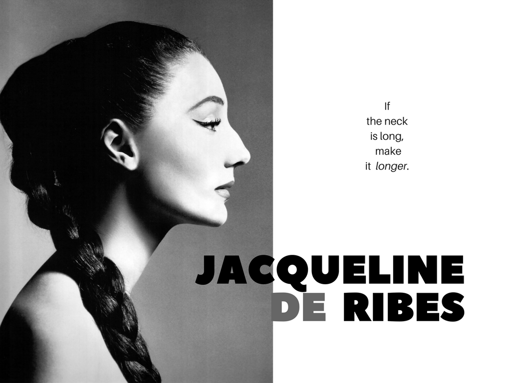 Jacqueline de Ribes by Richard Avedon
