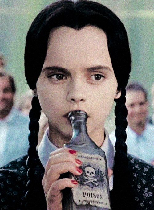 Christina Ricci as Wednesday Addams in The Addams Family 1991 remake.