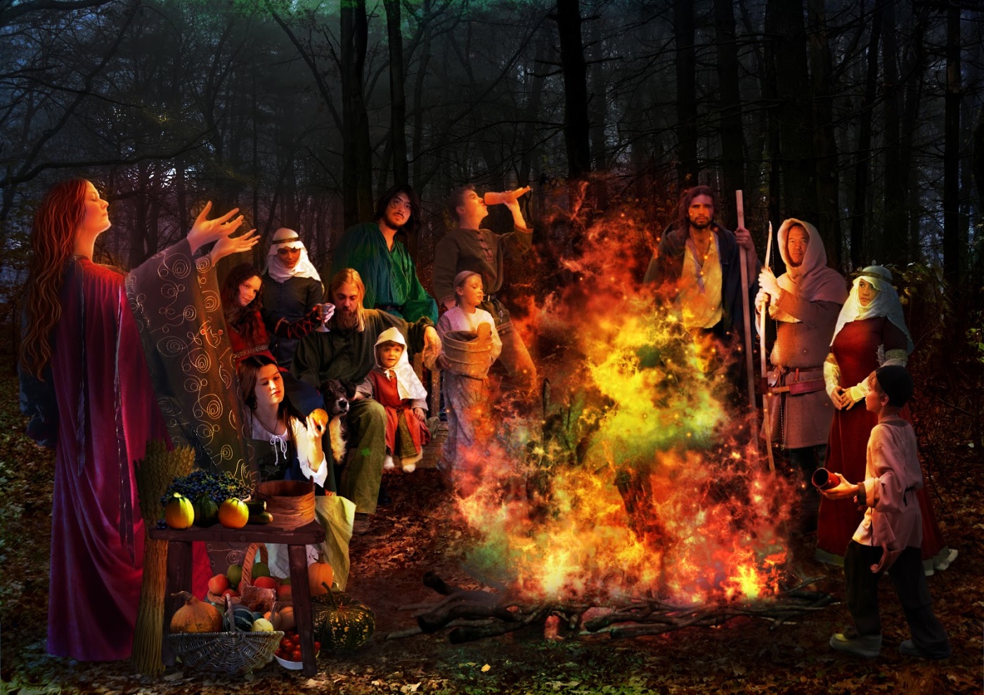 Feile Na Marbh ( FAY-luh na MAR-ve ) – the Feast of the Dead | Image via The Wild Geese