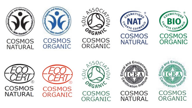 New logos showing the COSMOS Standards