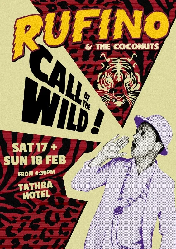 Rufino and the Coconuts tathra hotel poster 800.jpg
