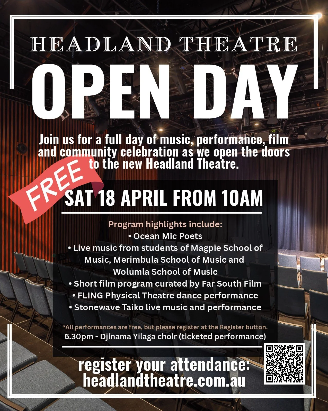 Headland Theatre Open Day