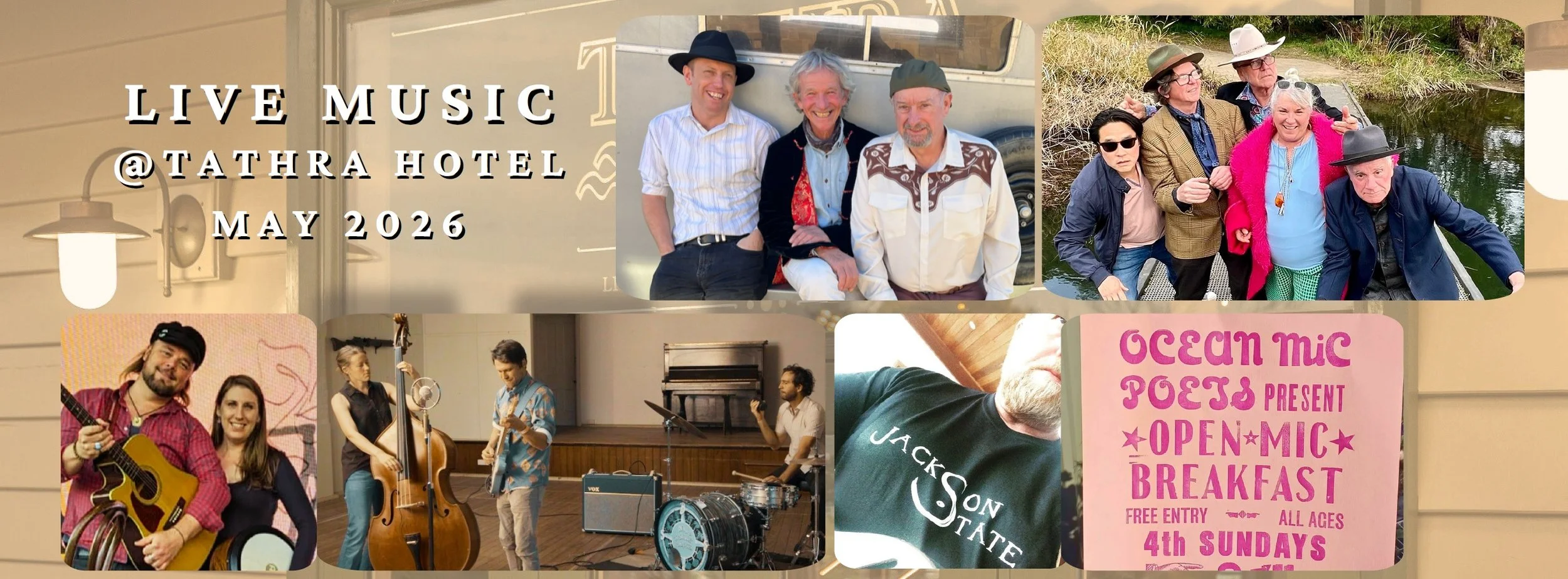  What's On May at Tathra Hotel 