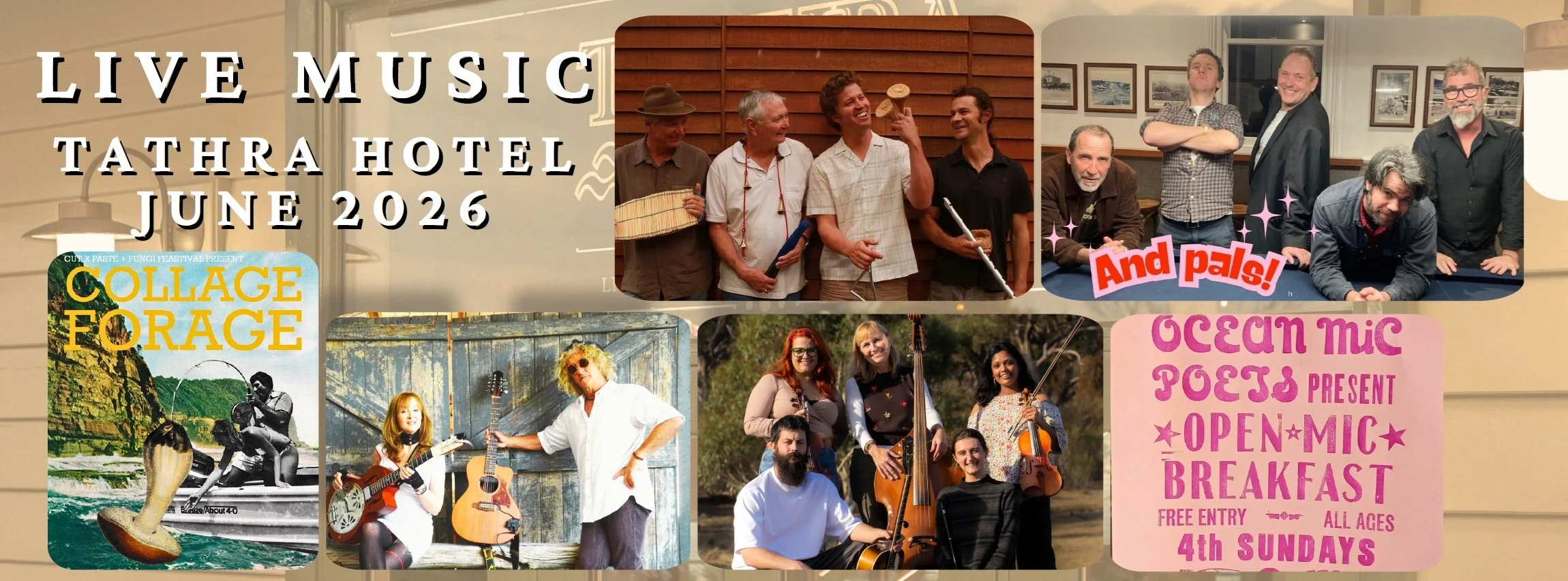  Live Music in June at Tathra Hotel 