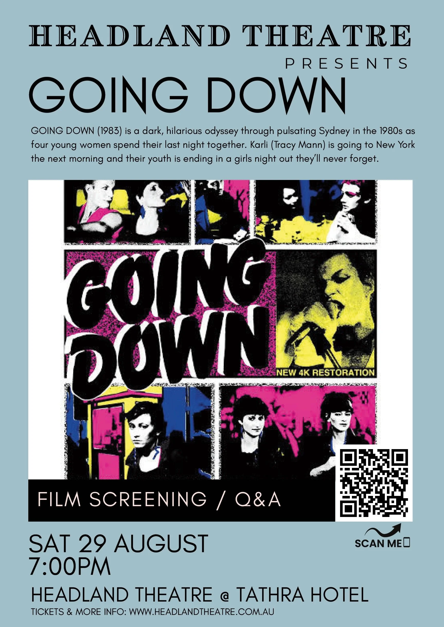Going Down at Headland Theatre