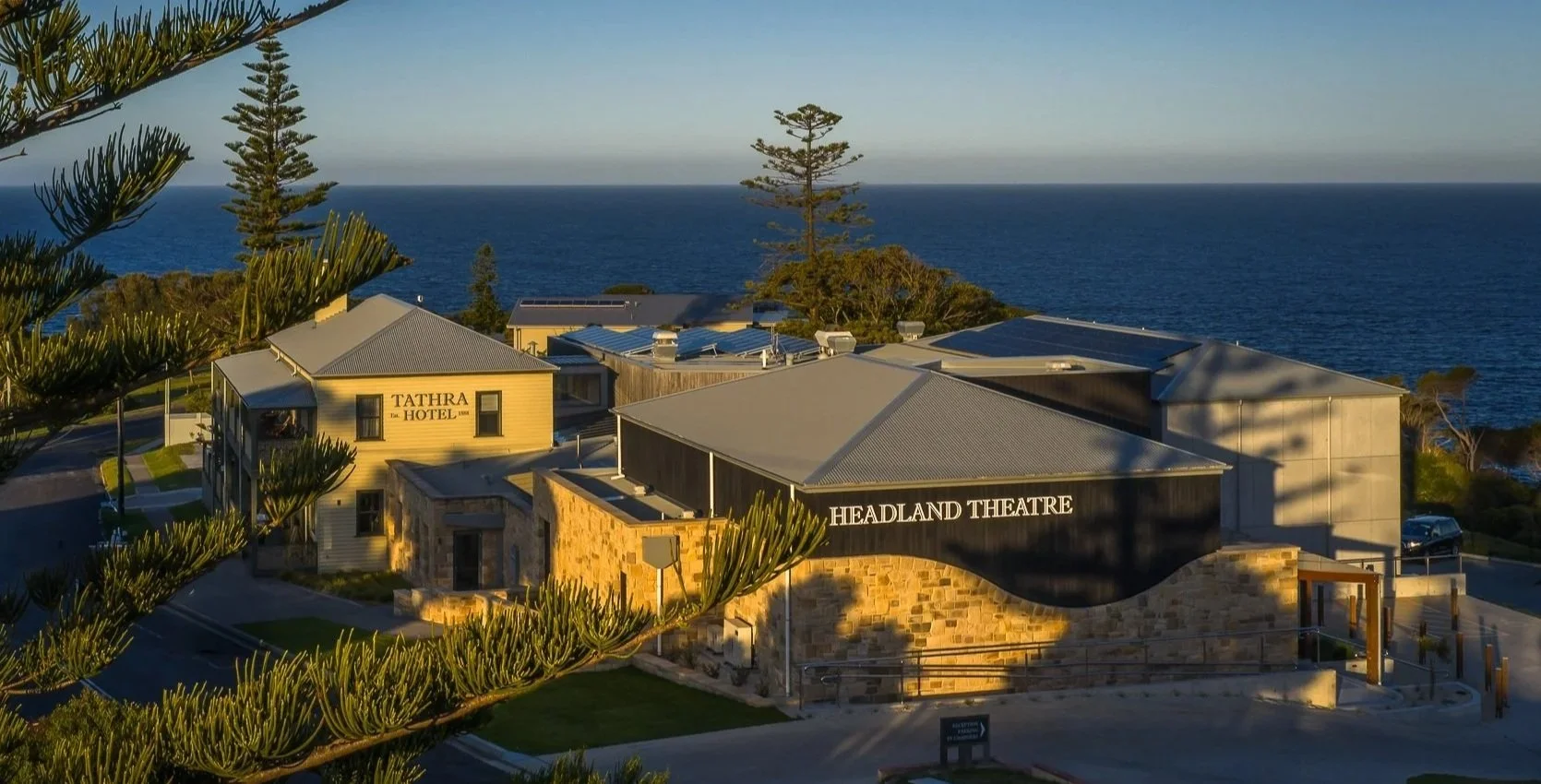 The Headland Theatre and the Tathra Hotel